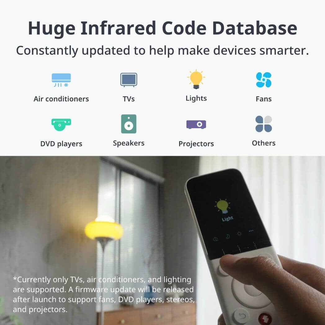 SwitchBot Universal Remote Control – Requires SwitchBot Hub for Enhanced Functionality