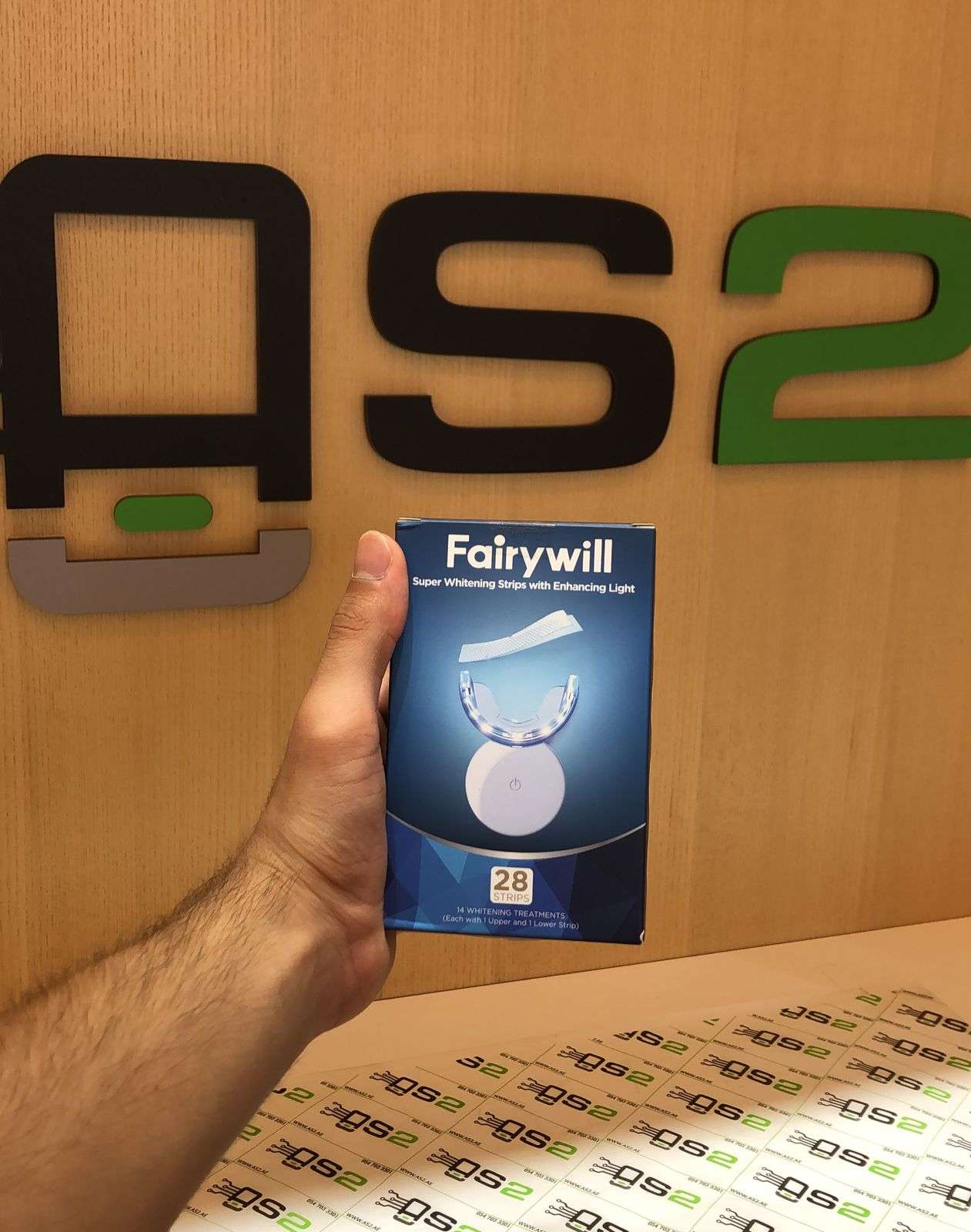 Fairywill Super Whitening Strips With Enhanced Light 28 Strips