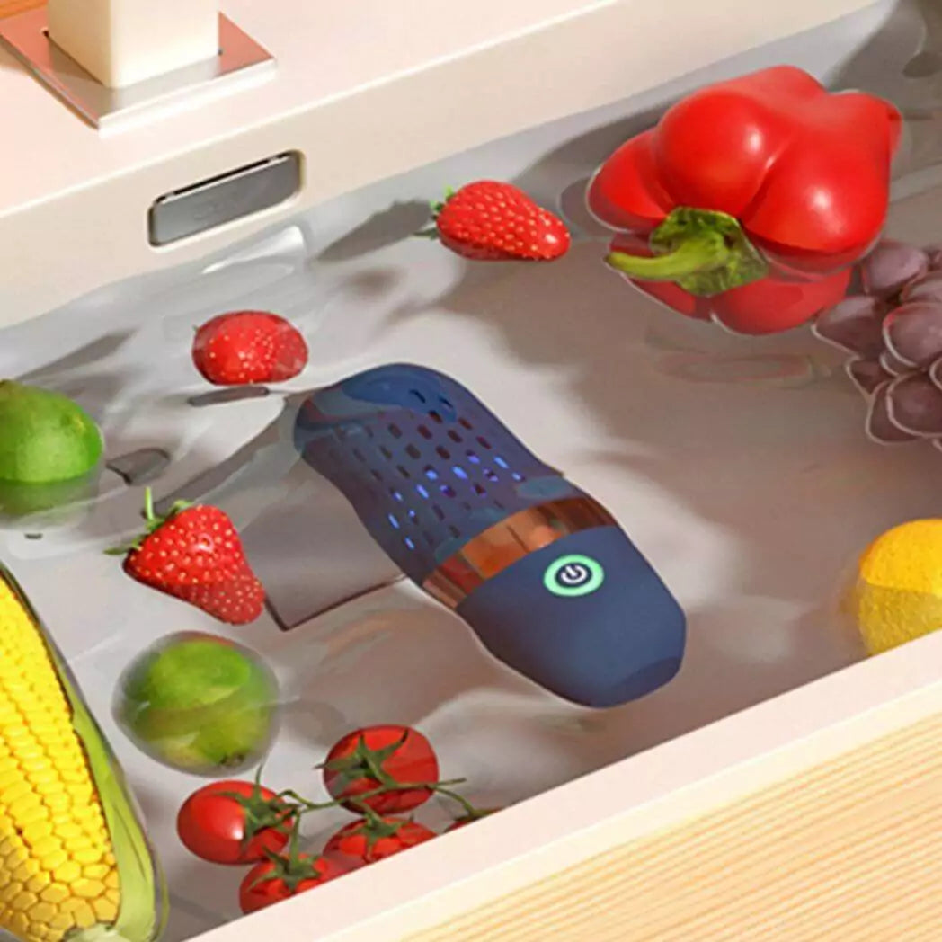 ADAK Wireless Fruit and Vegetable Purifier - Hydroxyl Ion Cleaner CX-2201, Efficient Fruit and Veg Cleaning Machine