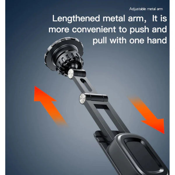 YESIDO C155 Car Magnetic Phone Holder – Center Console Suspension Screen Mount