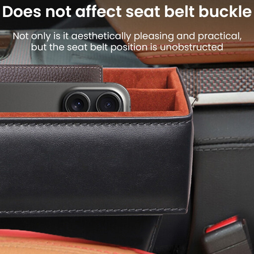 ZHUSE ZS-CA-002 Car Seat Seam Storage Box, Compact & Convenient Organizer for Vehicle