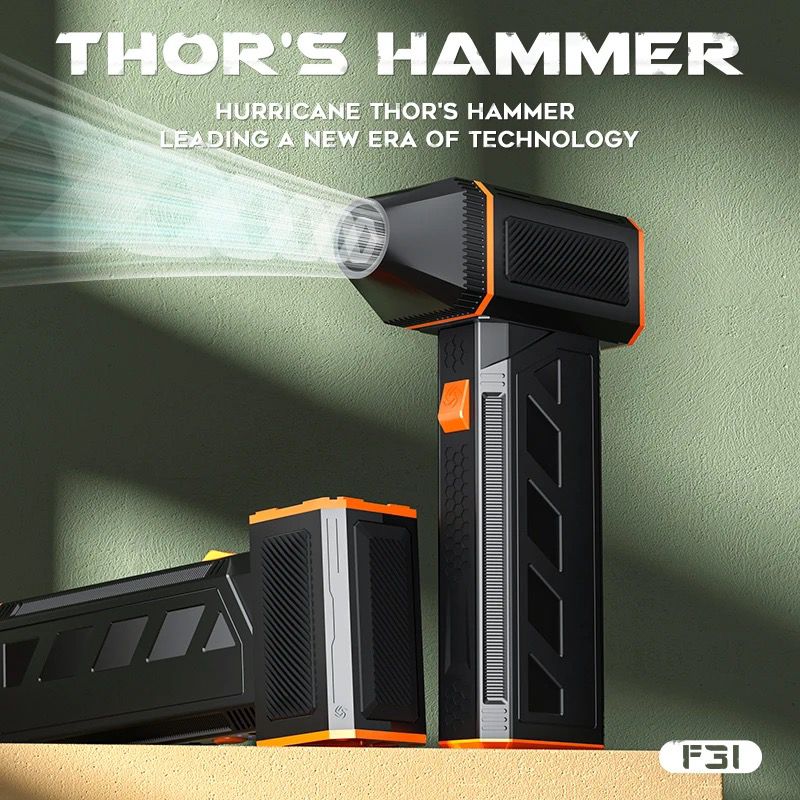 3-Speed Electric Duster, High-Speed Mini Jet Blower with Rechargeable Battery, Up to 150g Per Minute High-Speed Brushless Motor