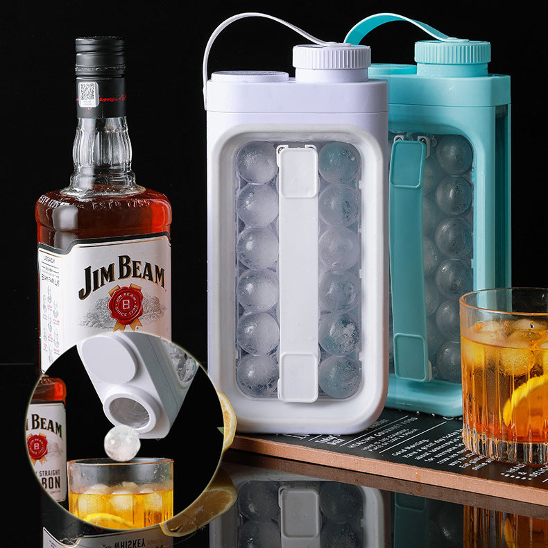 2-in-1 Portable Quick Release Ice Cold Kettle cubes Kitchen Gadgets