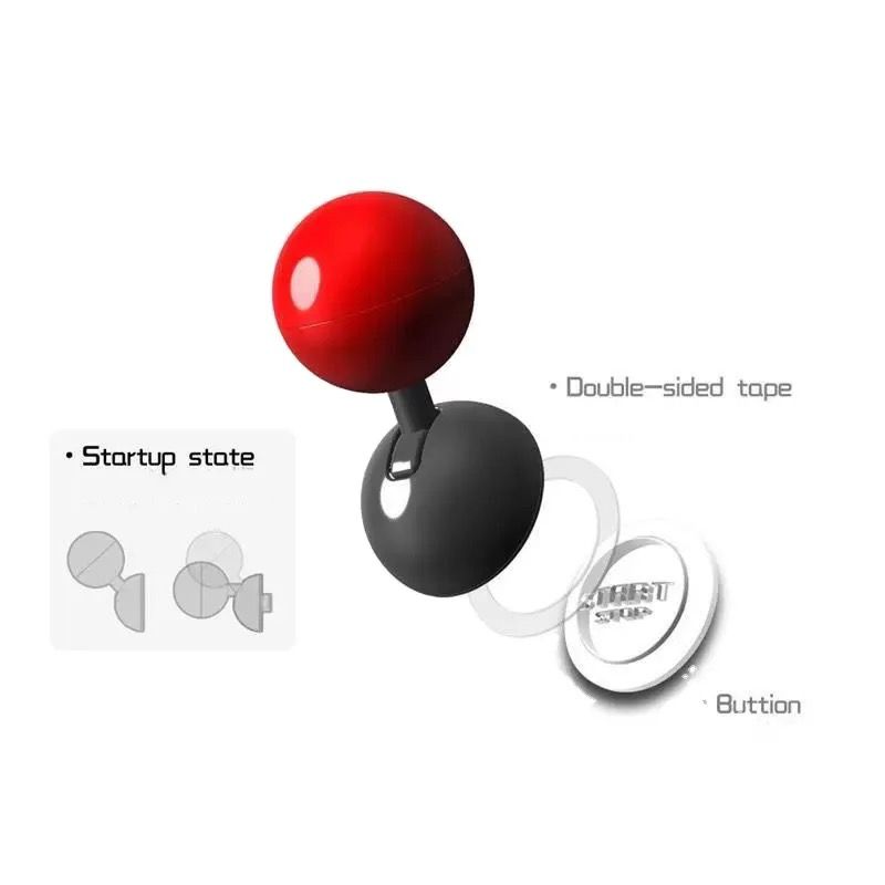 One Button Start Lever Car Engine Start Stop Button Joystick Full Metal Ball-bar Automotive Decorative Accessories