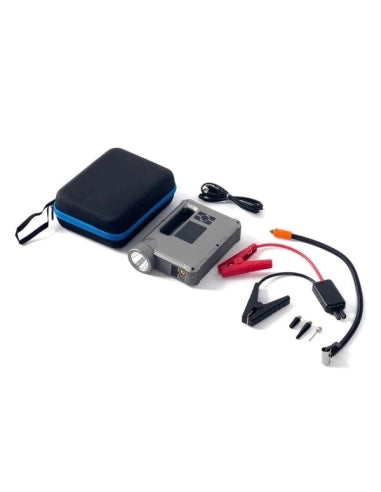 Choetech multifunctional car starter, with compressor, powerbank 8000mAh, LED flashlight, black