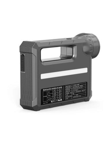 Choetech multifunctional car starter, with compressor, powerbank 8000mAh, LED flashlight, black