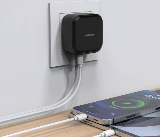 Green Lion Duo Power Car & Wall Charger