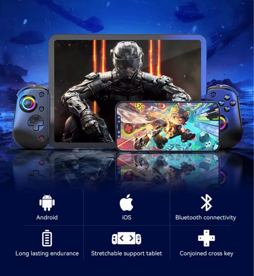 DIY PlayStation Portal BSP-D8 Pro Wireless Bluetooth Gamepad Controller for PS5 & Xbox Remote Play