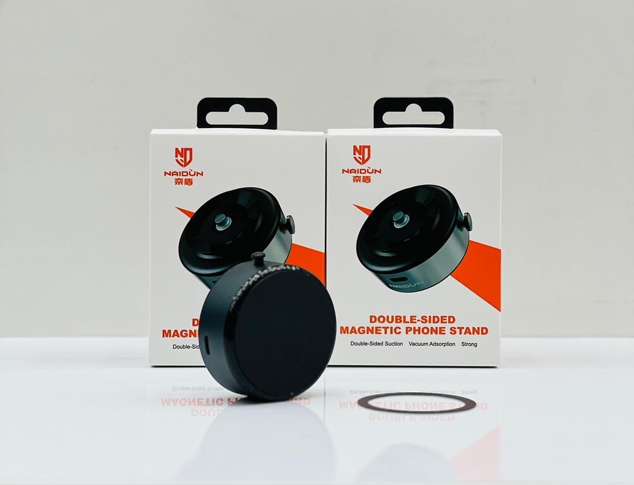 Magnetic Car Phone Holder With Super Stable And Adjustable Suction Cup Mount and wireless charger