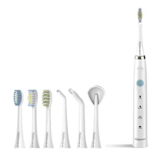 Perfect Smile CH-08 Dental Clean Center – 2-in-1 Professional Sonic Electric Toothbrush & Cordless Water Flosser Combo – IPX7 Waterproof & Wireless Inductive Charging