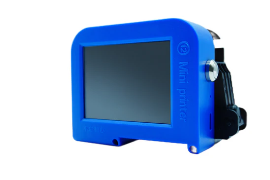 ADAK CP12 Mini Handheld Inkjet Printer - Portable 12.7mm Batch Coding Machine | 600dpi High Resolution | USB Interface | Commercial Goods Printing