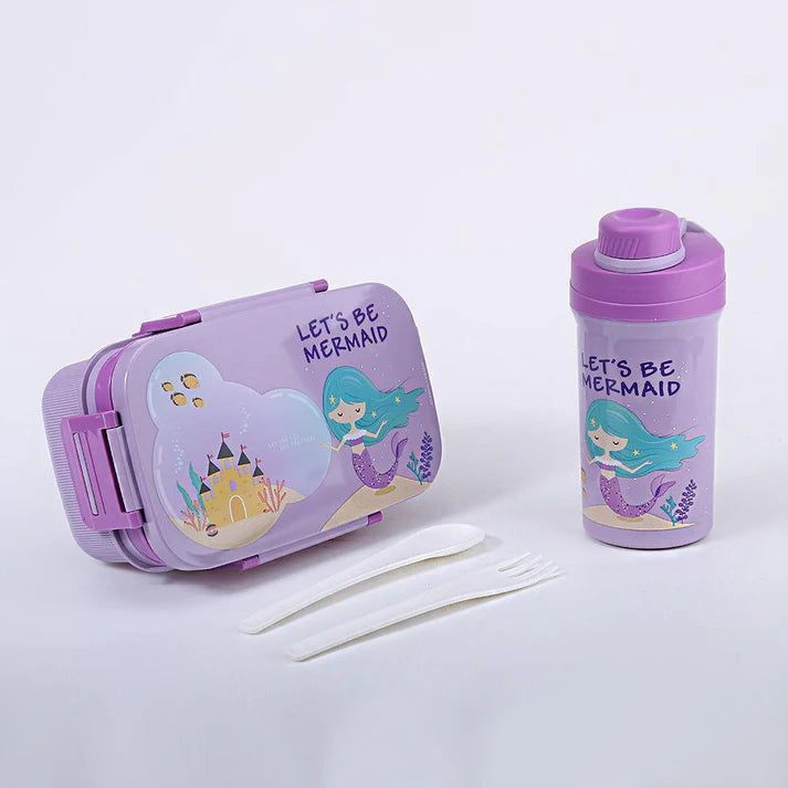 Kids Space Lunch Box and Water Bottle Combo Set