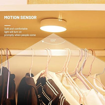 Wall Lamp, Automatic Detector LED Night Light, Cabinet Lights, Lighting and circuitry design, Rechargeable,Stick-Anywhere(Kid room)