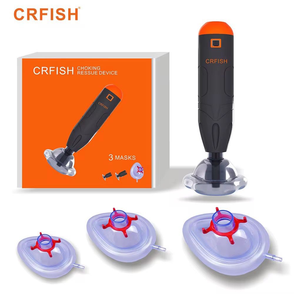Automatic anti-choking rescue device for first aid for adults and children, home choking device, emergency suction machine, CPR anti-choking