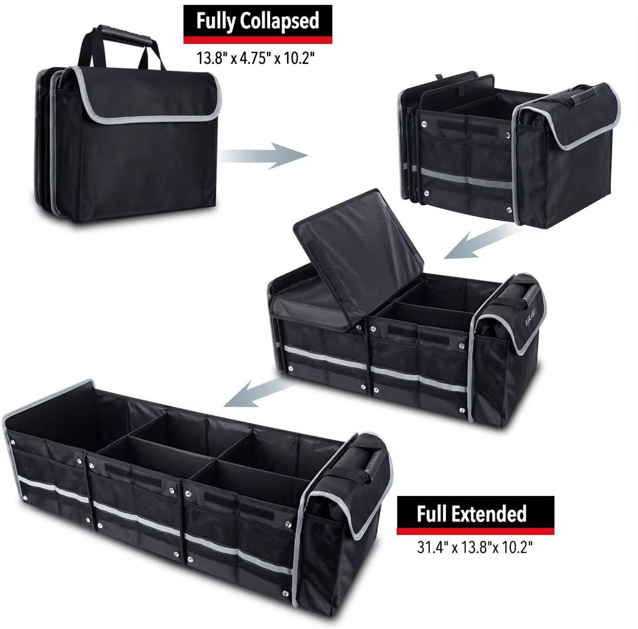 ADAK Car Trunk Organizer