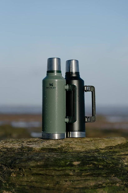 Stanley Classic Design Vacuum Flask - Large Capacity 1.9L (2 QT) | Travel & Camping Insulated Bottle with Durable Handle