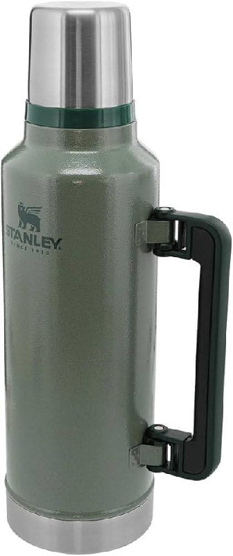 Stanley Classic Design Vacuum Flask - Large Capacity 1.9L (2 QT) | Travel & Camping Insulated Bottle with Durable Handle
