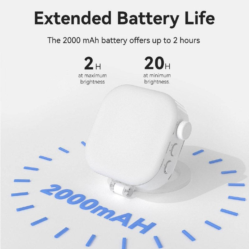 📸TELESIN Magnetic Ice Cube Light P5-BGD-03 | Portable Rechargeable LED Light for MagSafe & Mobile Vlogging