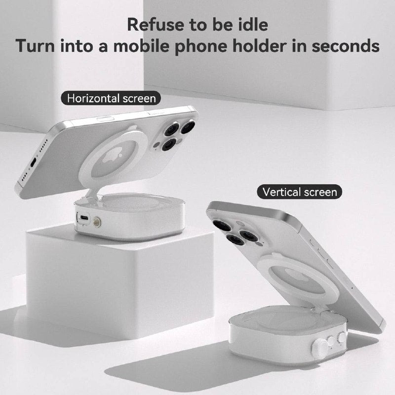 📸TELESIN Magnetic Ice Cube Light P5-BGD-03 | Portable Rechargeable LED Light for MagSafe & Mobile Vlogging