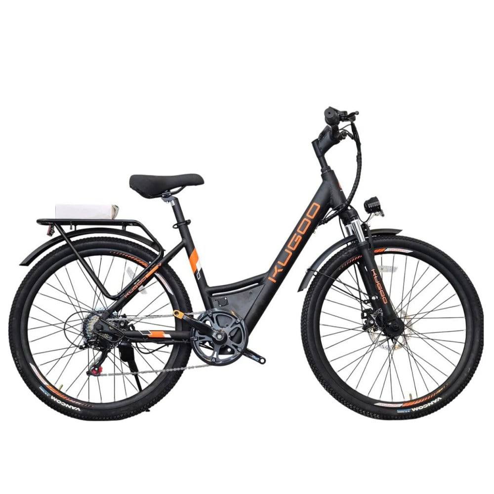 🚴‍♀️  Kuzool 800W City Electric Bike - Max Speed 32+ km/h, 36V/13Ah Battery, 40km Medium Speed Range • Key Features: Powerful 800W motor, high maximum speed, and a practical range for city commuting.