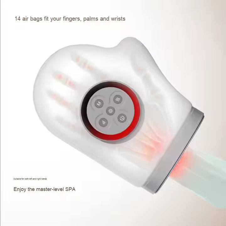 Hand Massager, Cordless Electric Hand Massager with Heat and Compression for Arthritis, Carpal Tunnel, and Hand Pain Relief