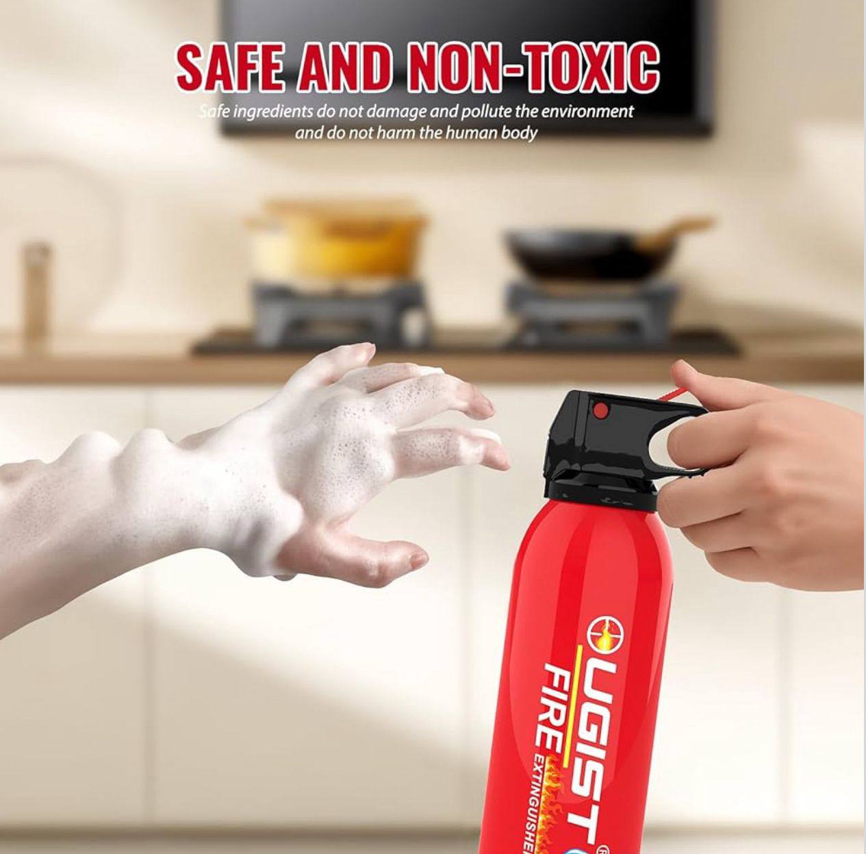 Small and Portable Car Fire Extinguisher (Water-Based)