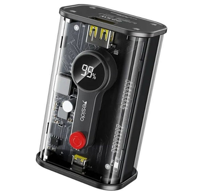 Yesido YP35 10000mAh Power Bank, Portable Fast Charging Battery Pack for Smartphones and Devices