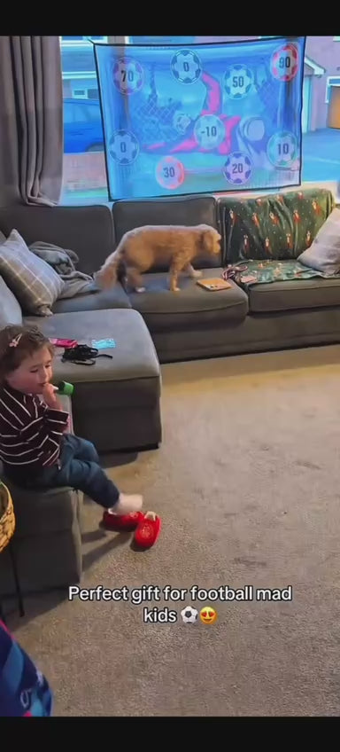 Masroo Soccer Ball Game Mat Set, Soccer Ball Indoor Target Toss Party Game, Sports Toys and Gift for Kids Boys Girls for 3 4 5 6 7 8 Year Old Boy Toys Birthday