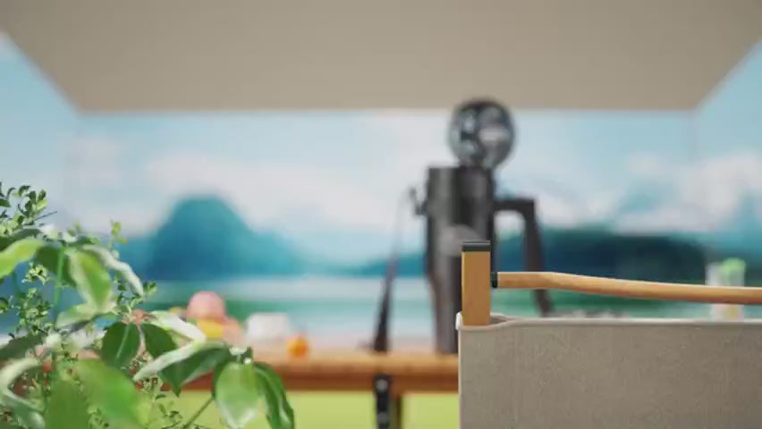 3-in-1 Insulated Sport & Gym Water Bottle with Portable Hand Fan M440 by HandFan