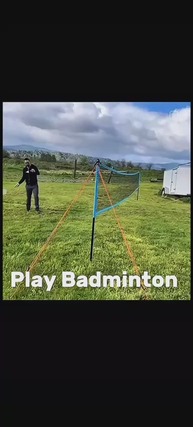 Volleyball And Badminton Play Set