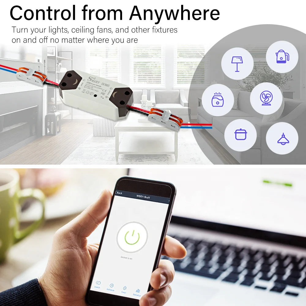 Smart WIFI Circuit Breaker 10Amp