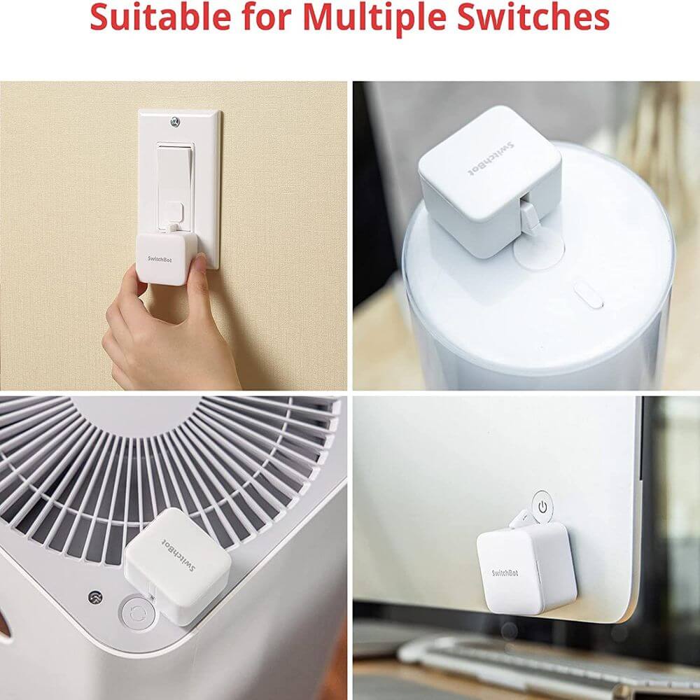 SwitchBot Remote – One-Click Control for SwitchBot Bot and Curtain, Programmable Buttons, Long-Range Bluetooth
